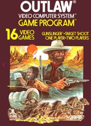 Outlaw, gebraucht - Atari 2600