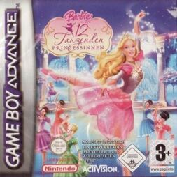 Barbie in - Die 12 Tanzenden Prinzessinnen, gebraucht - GBA