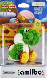 amiibo Woll-Yoshi Collection Figur - Yoshi (grün), gebr.