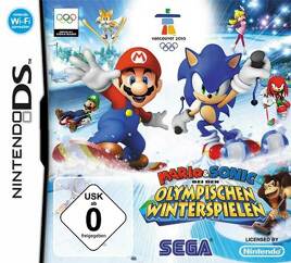Mario & Sonic Olympischen Winterspielen 2010, gebr. - NDS