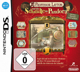 Professor Layton 2 und die Schatulle der Pandora, gebr.- NDS