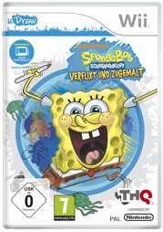 uDraw Spongebob Schwammkopf Verflixt und, gebraucht - Wii