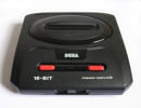 Grundgerät Sega Mega Drive II, 1 Pad + Kabel, gebraucht