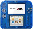 Grundgerät Nintendo 2DS, blau transparent, gebraucht