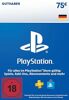 Playstation Network Card 75 EUR (DT) - PSN-PIN