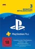 Playstation Network Plus Card 3 Monate (DT) - PSN Card