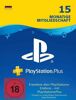 Playstation Network Plus Card 15 Monate (DT) - PSN Code