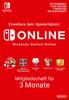 Nintendo Switch Online Mitgliedschaft 3 Monate (als Karte)
