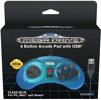 Controller Sega MD Design, blau, retro-bit - PC/Switch
