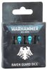 Warhammer 40.000 - Raven Guard Würfel Set