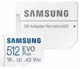 Flashspeicher - microSDXC-Card - 512GB EVO Plus Samsung