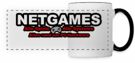 Tasse - NETGAMES Logo, schwarz/weiß