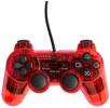 Controller, transparent rot, div. Anbieter - PSX/PS2