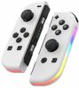 Joy-Con Controller 2er Set, weiß, RGB, div. Anb.- Switch