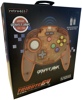 Controller Wireless, Tribute 64, orange, retro-bit - N64/PC