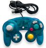 Controller, transparent türkis, div. Anbieter, OEM - NGC/Wii