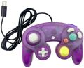 Controller, transparent lila, div. Anbieter, OEM - NGC/Wii
