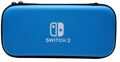 Tasche (Carrying Case) & Folie, blau - Switch 2