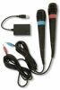Singstar Mikros (2 Stck.) mit USB Adapter, geb.- PS2/PS3/PS4